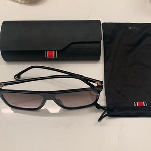 Carrera 58 mm flat top sun glasses. Like new. No scratches. Perfect condition.